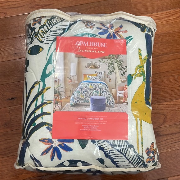Opalhouse Bedding New Opalhouse Jungalow Printed Comforter Set